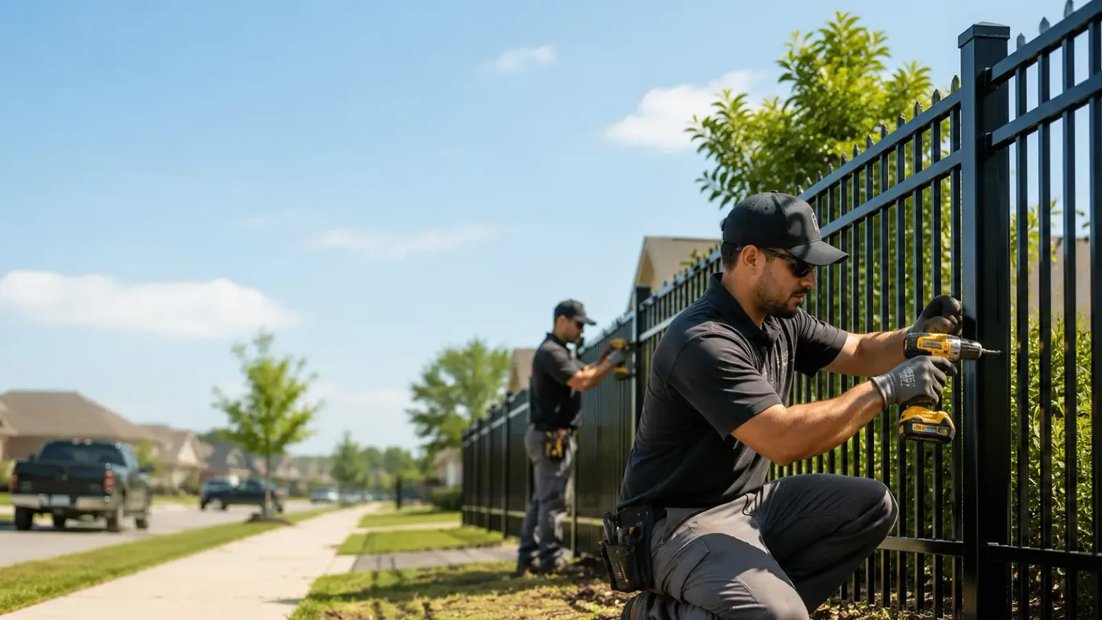 Metal Fence Installation in Louisa, KY